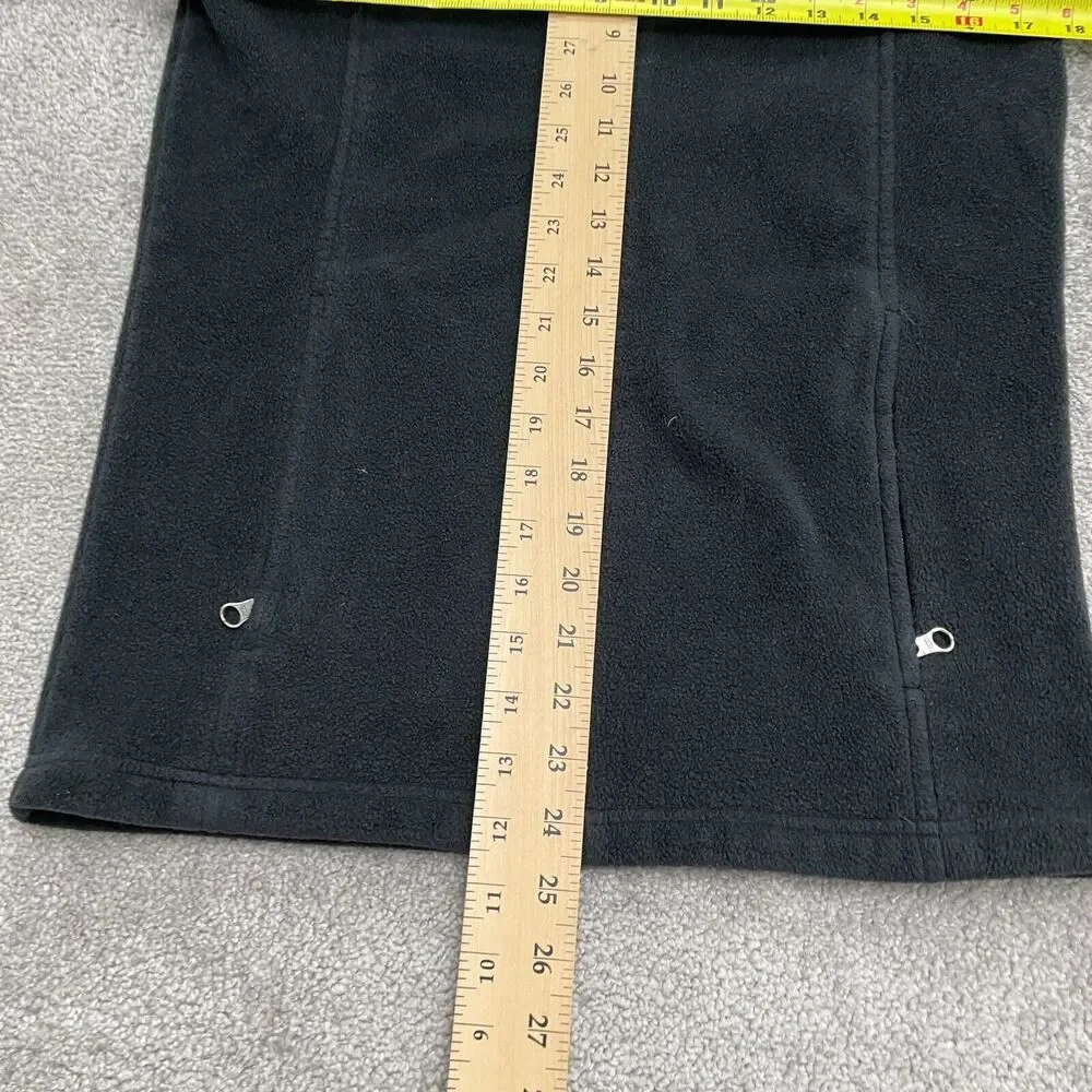 Columbia Steens Mountain Fleece Jacket Boys Youth Large Black Full Zip Outdoor - Picture 7 of 10